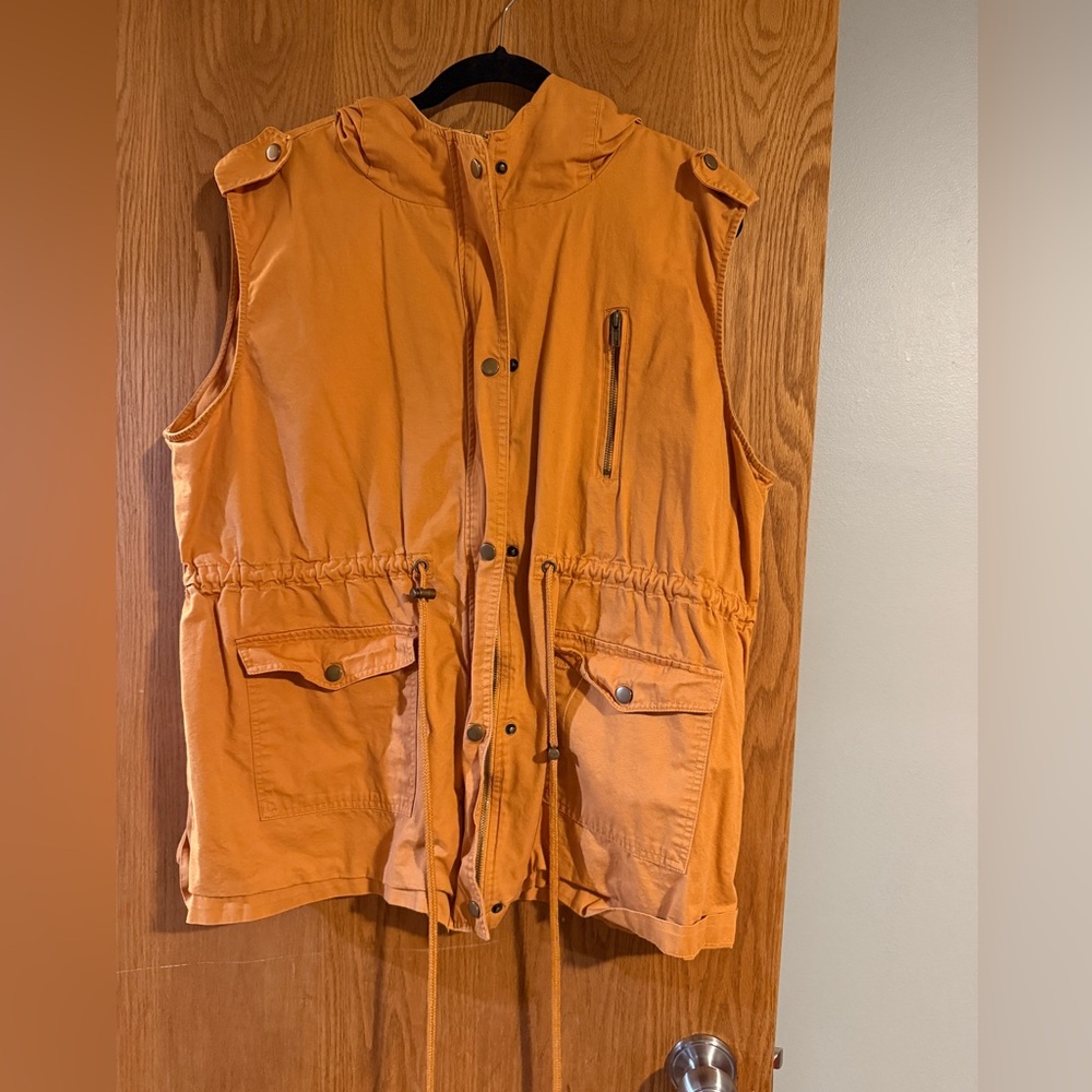Zenana Outfitters Orange Vest